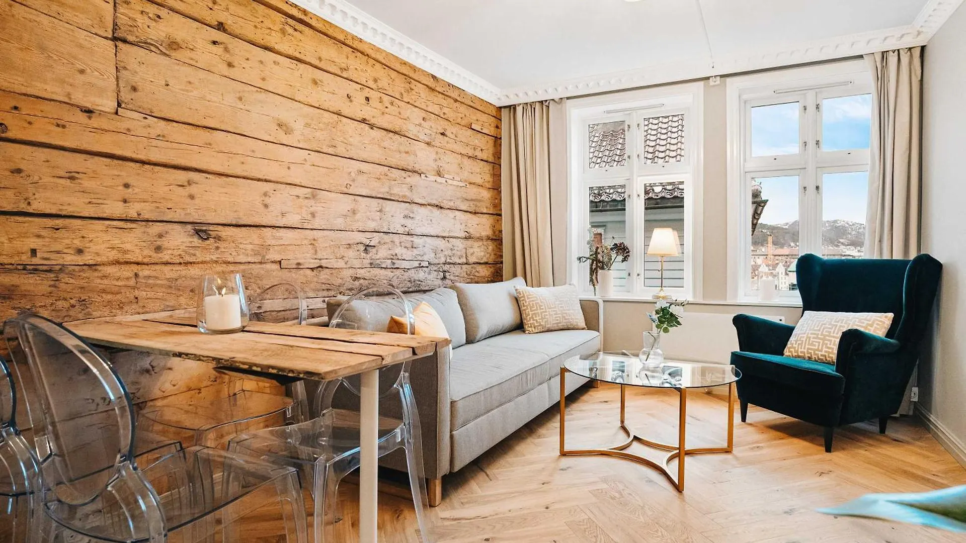 公寓 Dinbnb Homes L Bispengsgaten 500 M To Bryggen 卑爾根