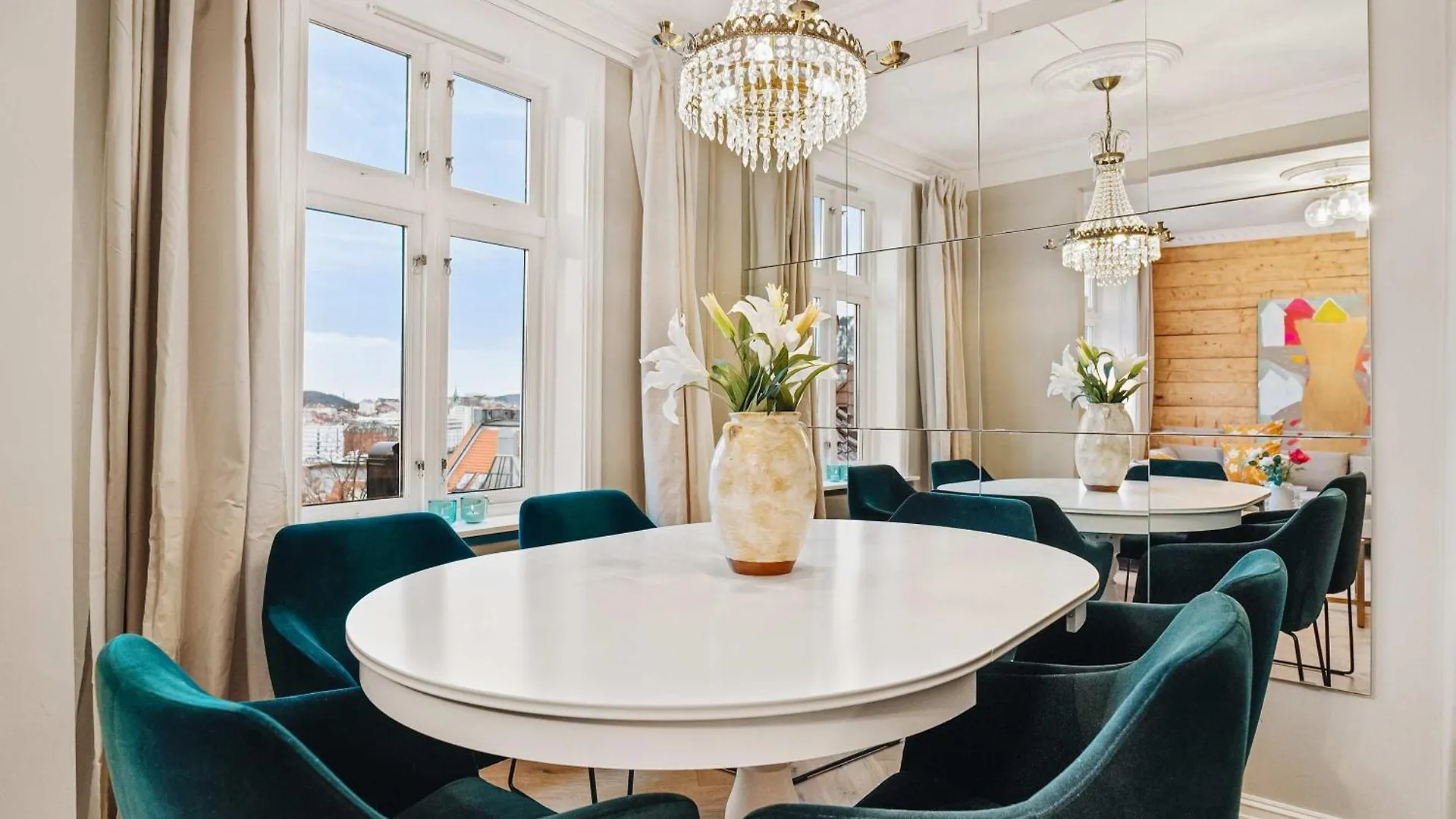 公寓 Dinbnb Homes L Bispengsgaten 500 M To Bryggen 卑爾根 挪威